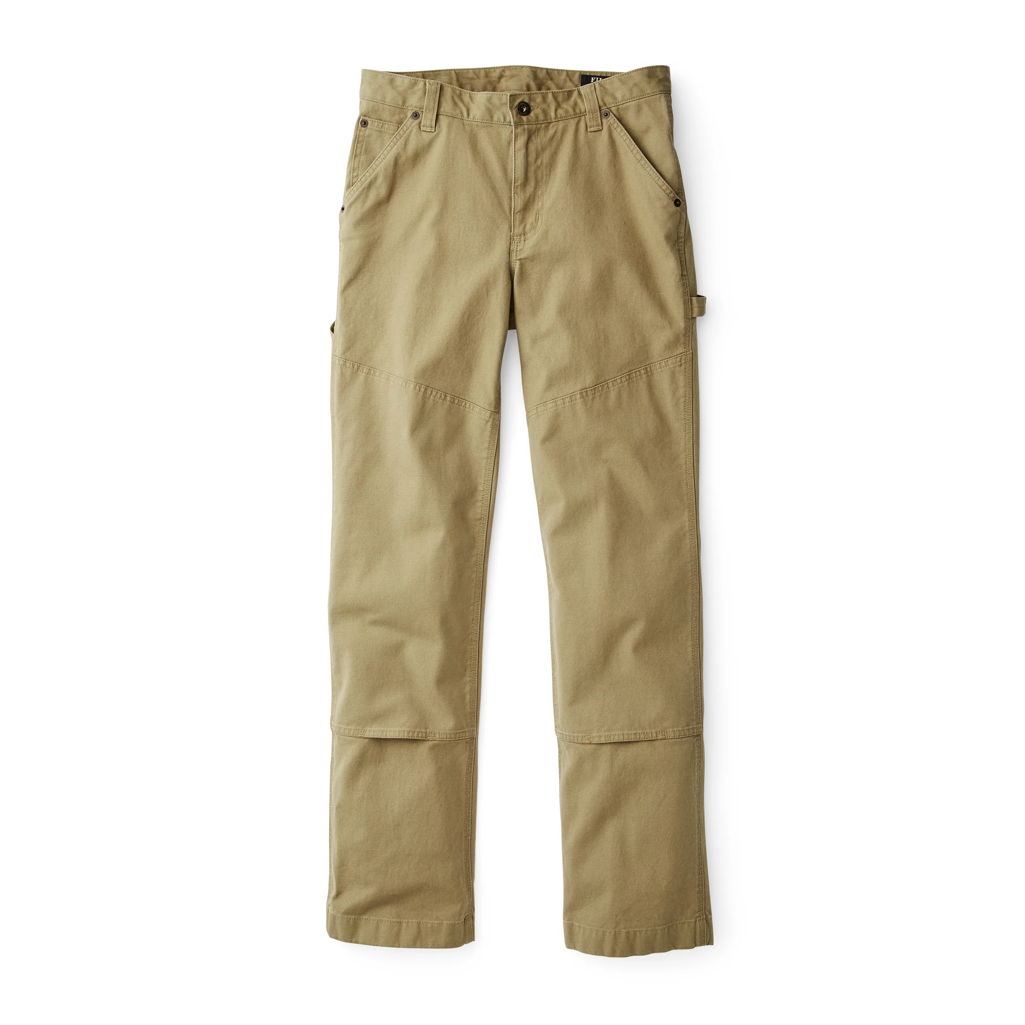 Women's Canvas Straight-leg Pants