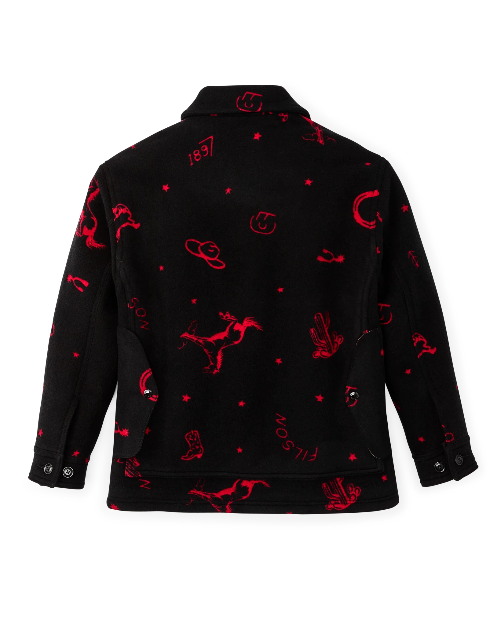 Women's Jacquard Wool Cruiser Jacket