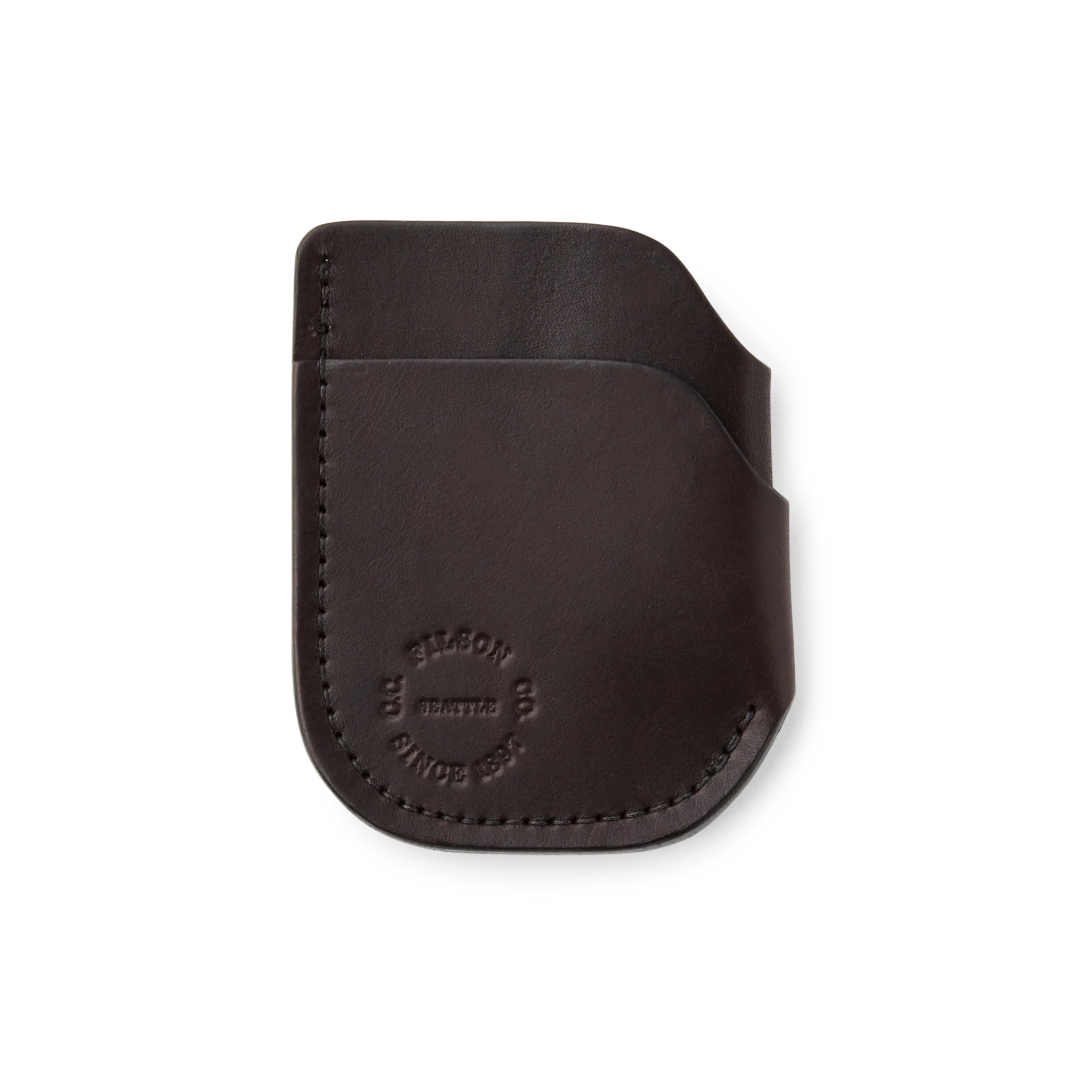 Bridle Leather Front Pocket Cash & Card Case