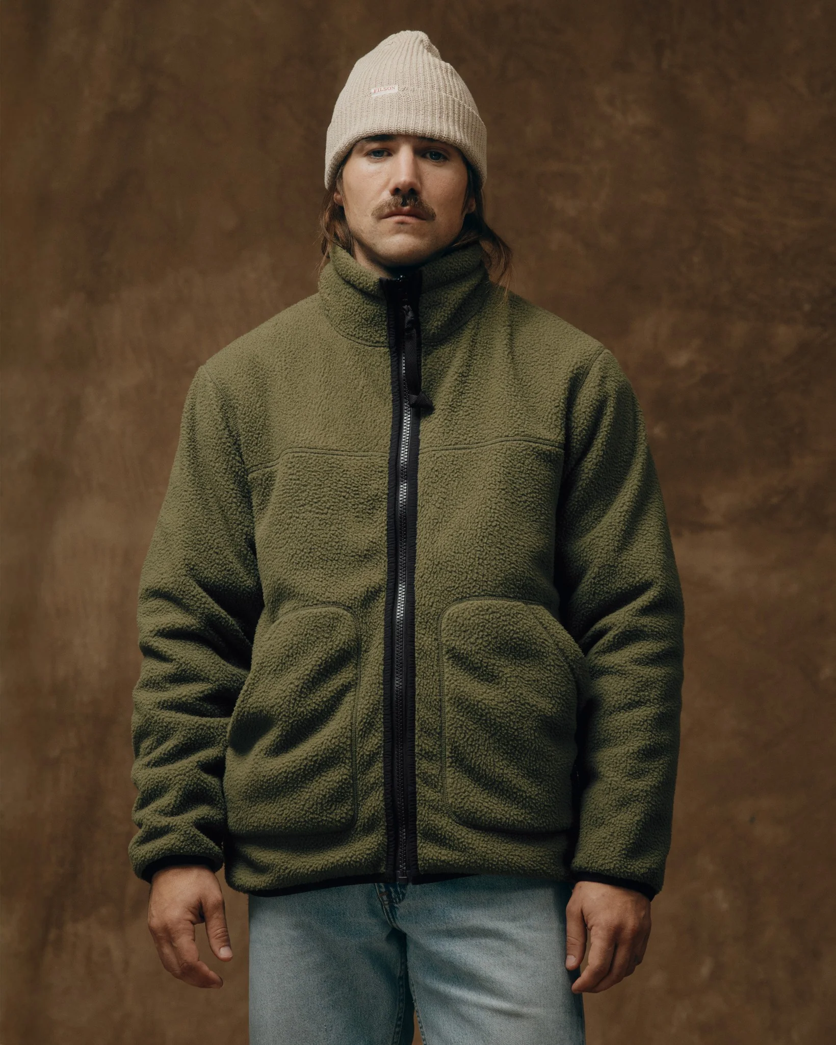 Reversible Pile Fleece Jacket