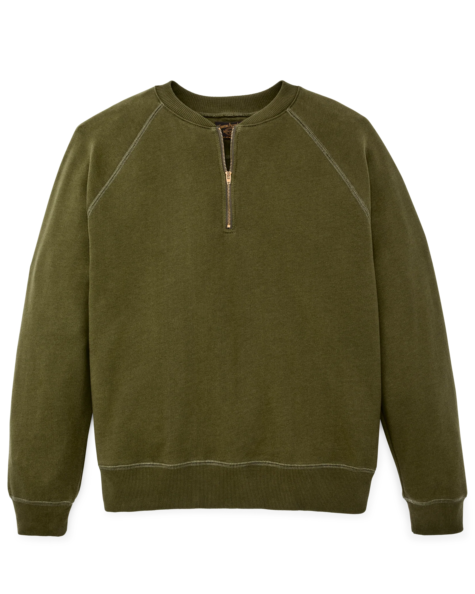 Quarter-zip Terry Sweatshirt
