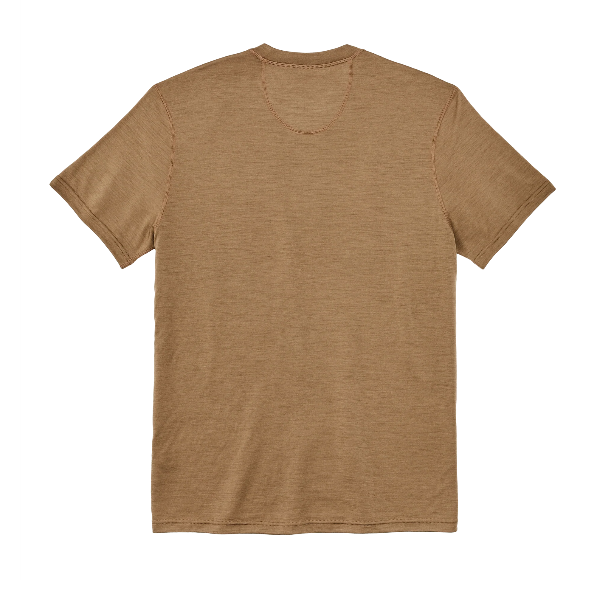 210g Merino Wool Short Sleeve Crewneck T-Shirt