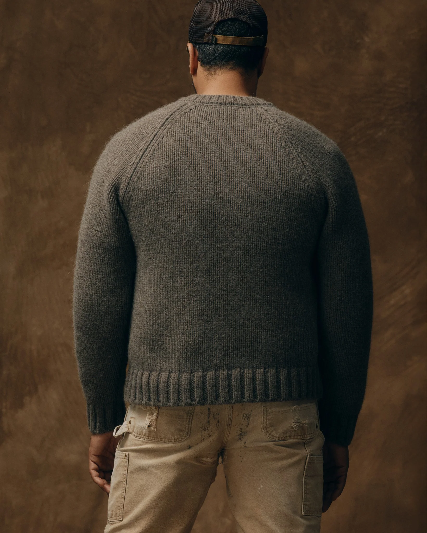 3-gauge Alpaca Blend Sweater