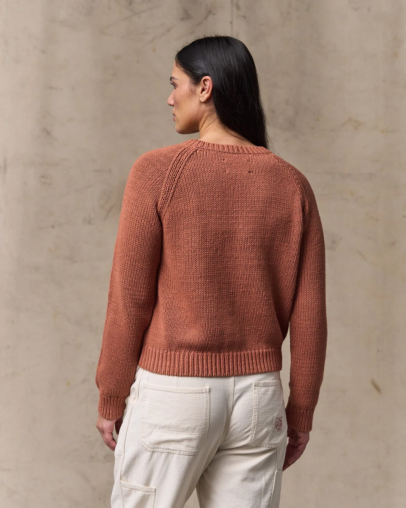 Women's Cotton Crewneck Sweater