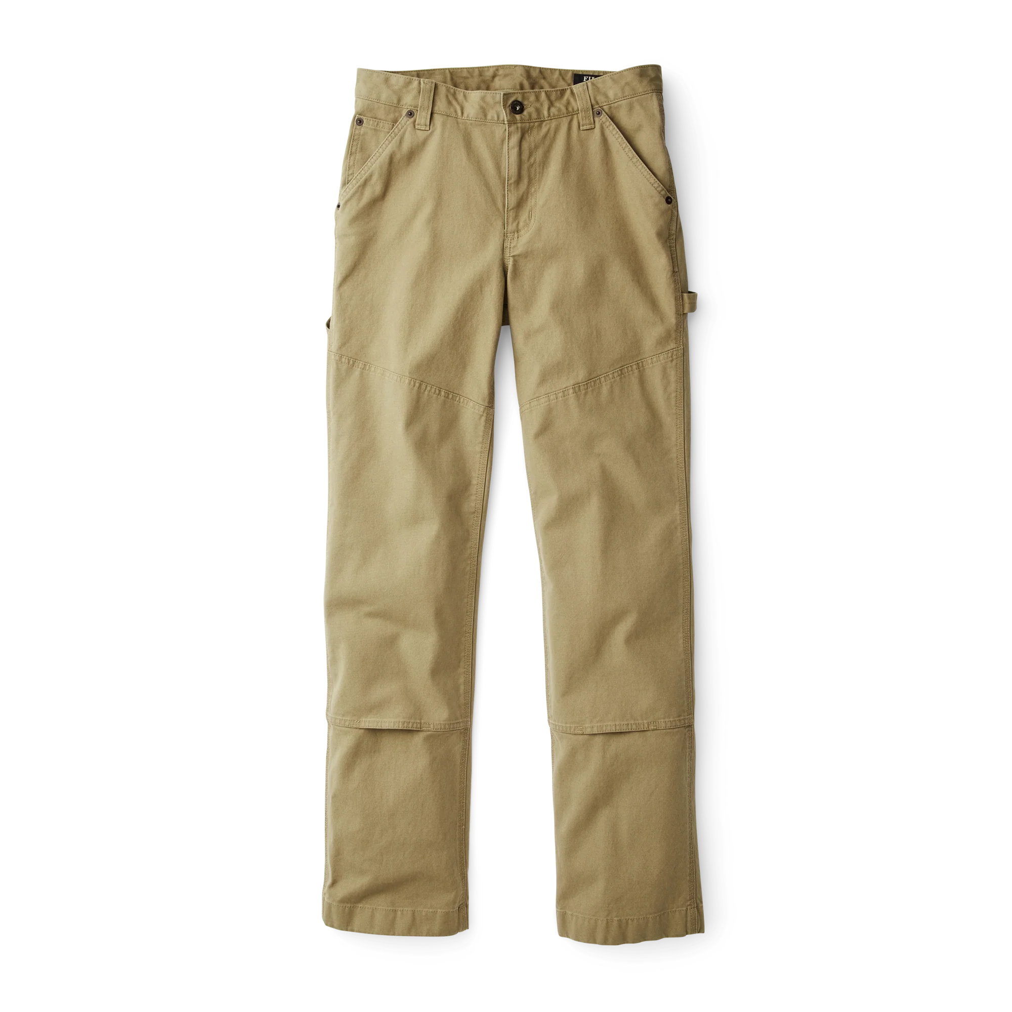 Women's Canvas Straight-leg Pants