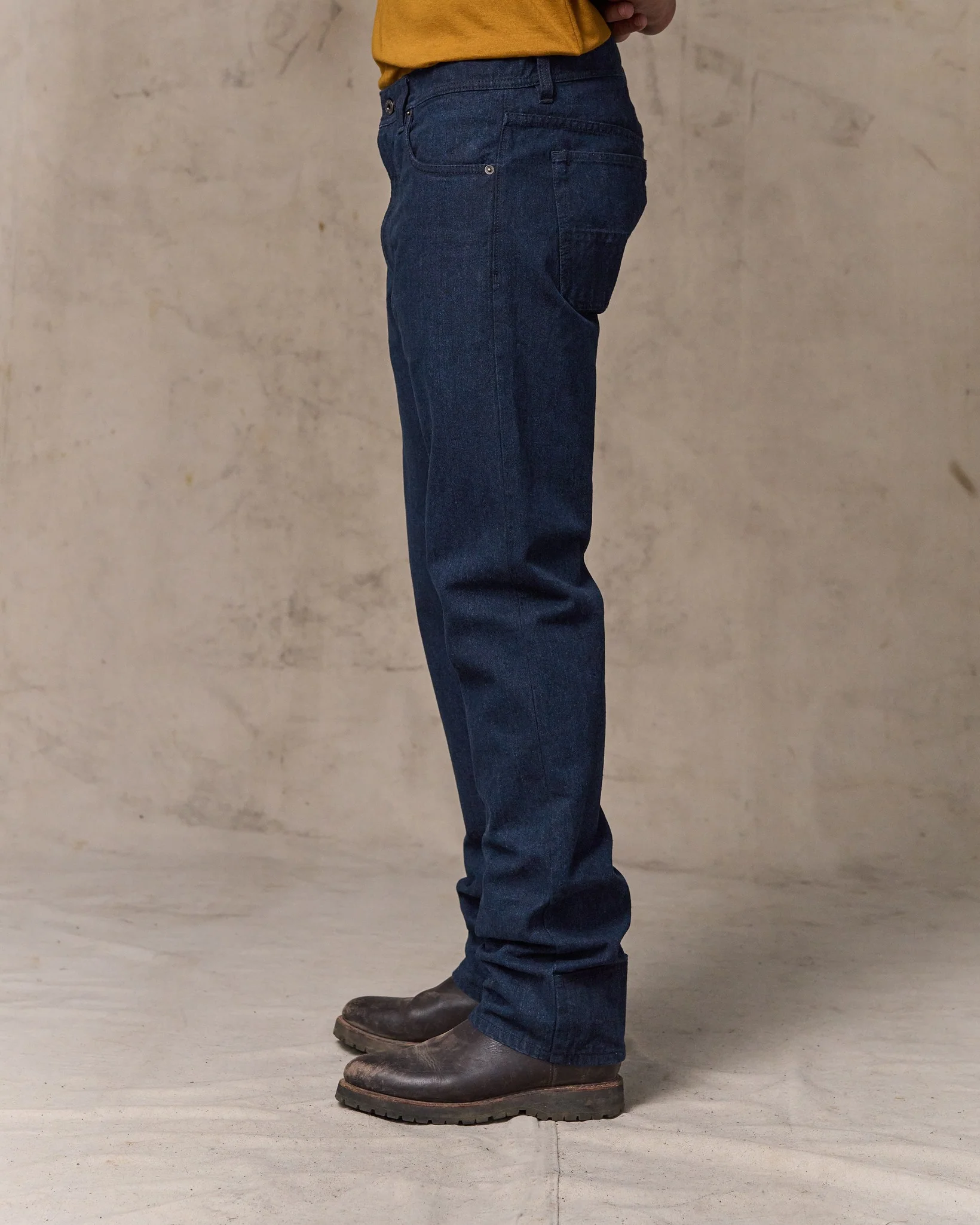 Dry Tin Cloth 5-pocket Pants