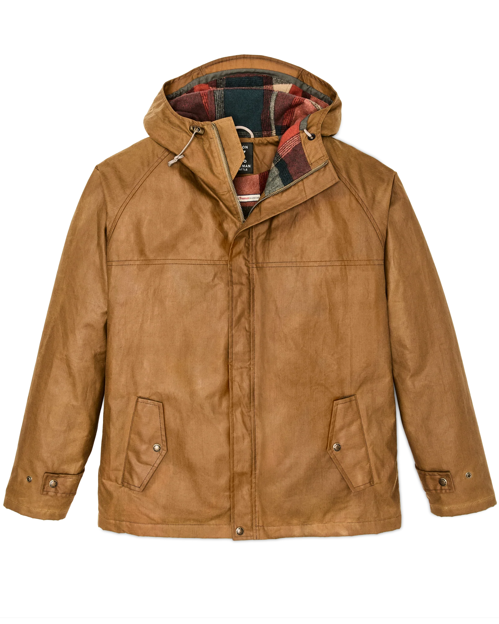 Filson X Freeman Wool Lined Raincoat