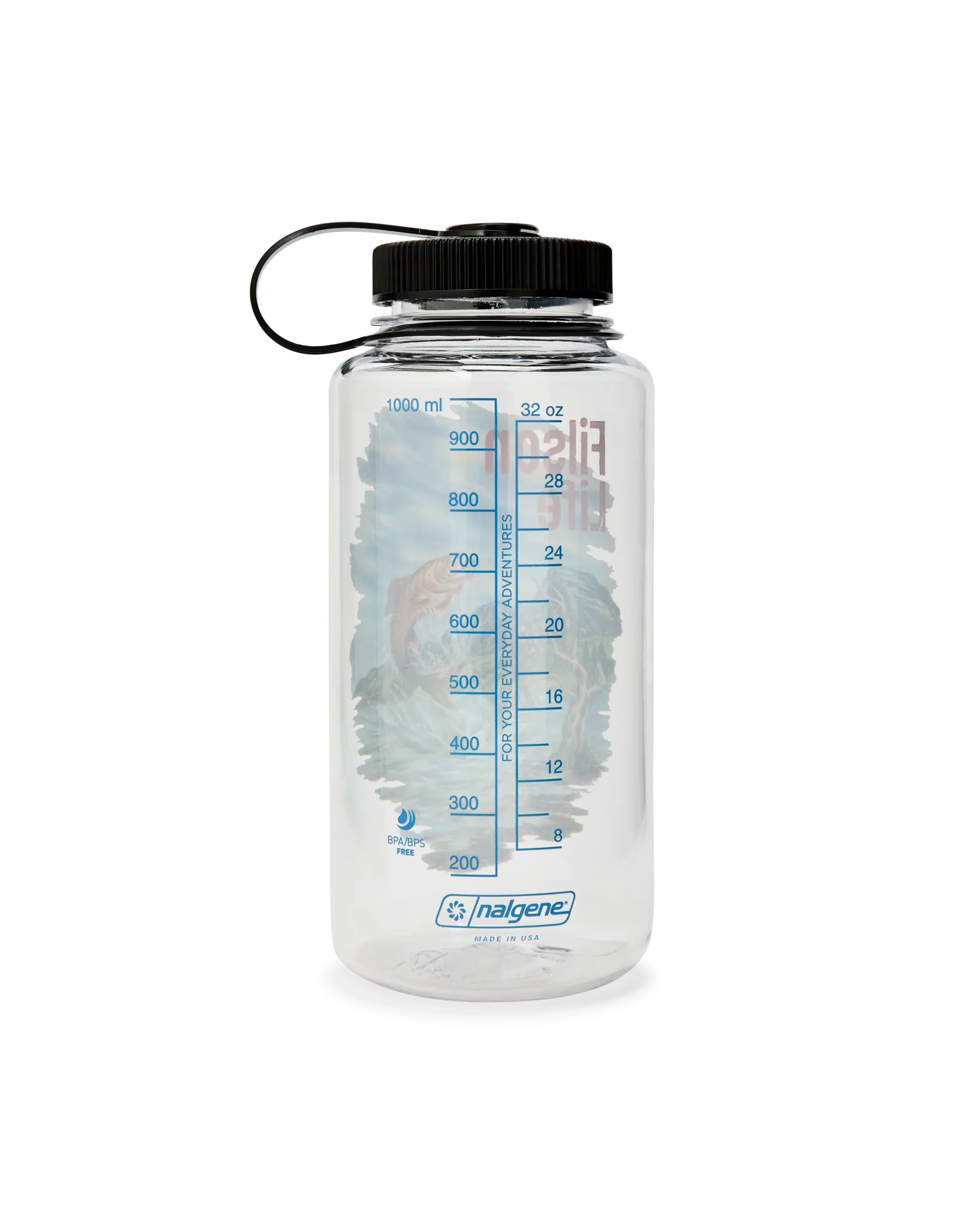 Fishing Graphic Nalgene Bottle