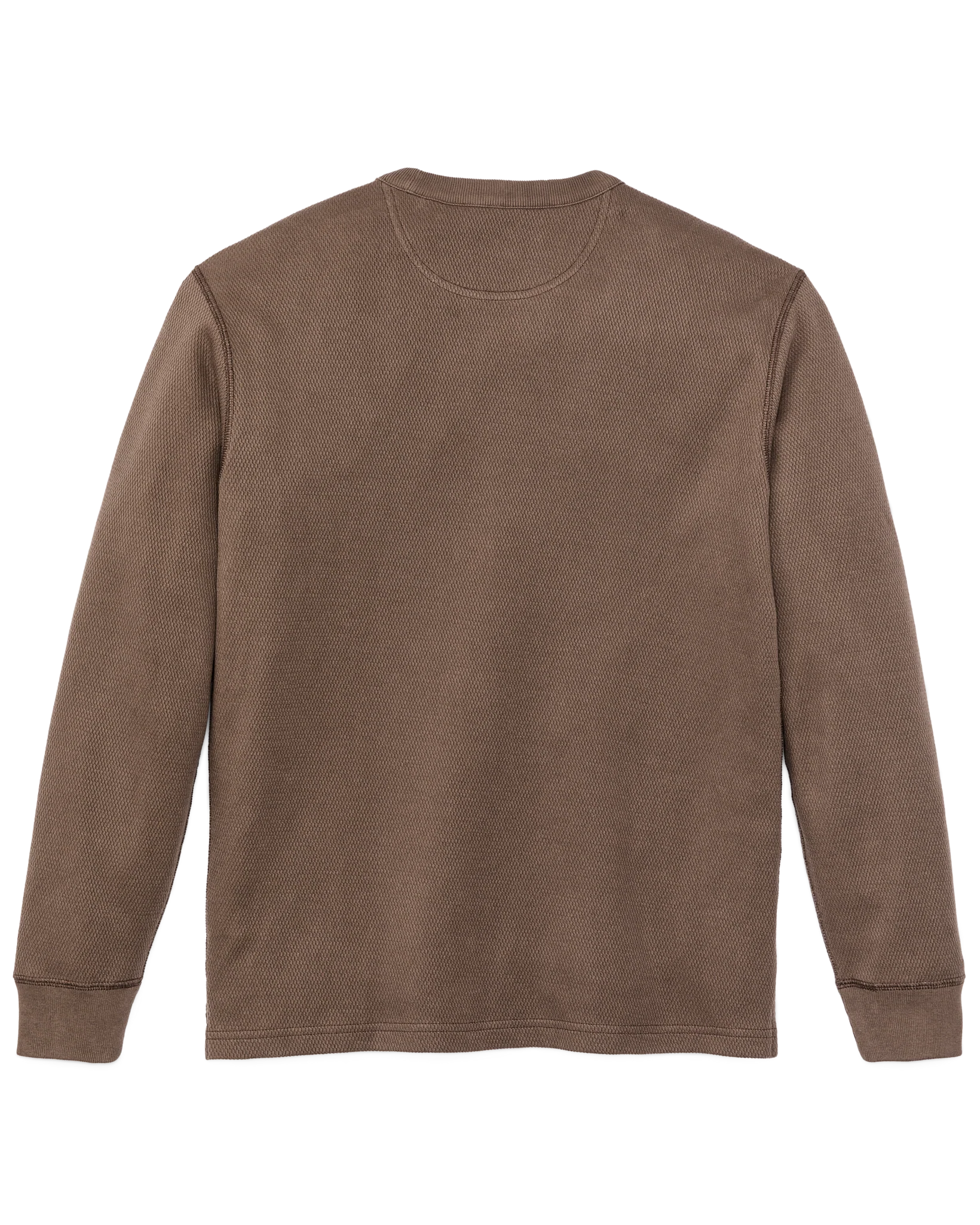 Waffle Knit Thermal Crewneck