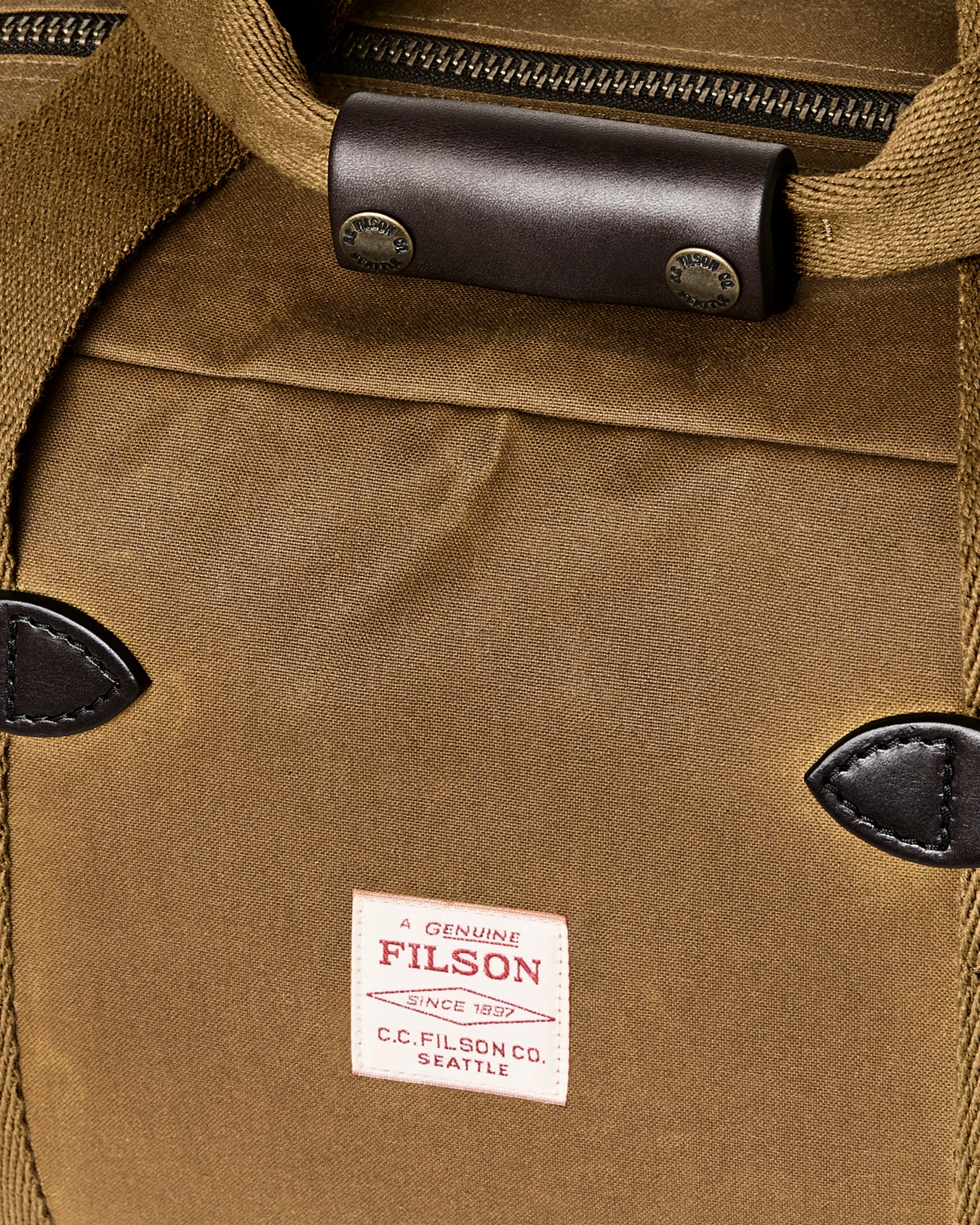 Small Tin Cloth Duffle Bag