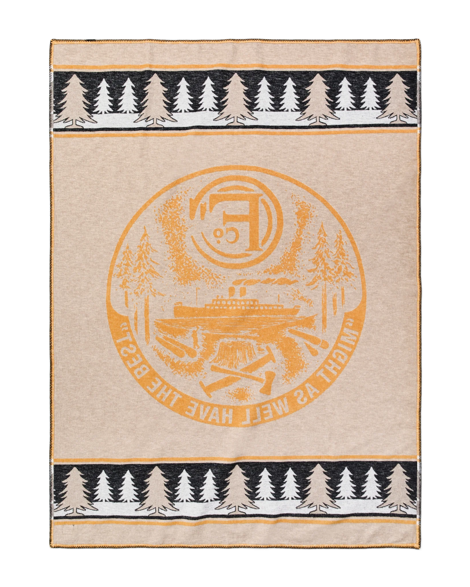 Forestry Cotton Blanket